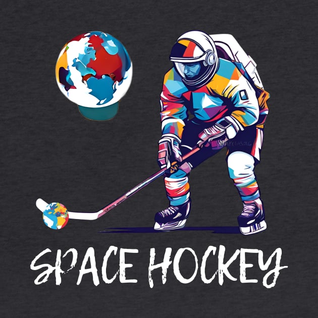 Space Hockey WPAP by DesignArchitect